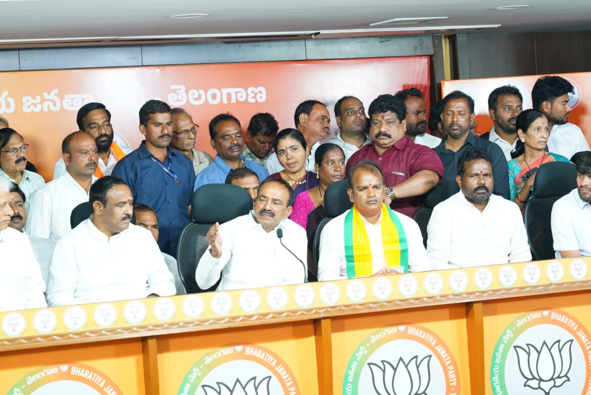 పేద ప్రజల పై దౌర్జన్యం చేస్తే సహించం - బీజేపీ ఎంపీ ఈటల రాజేందర్
