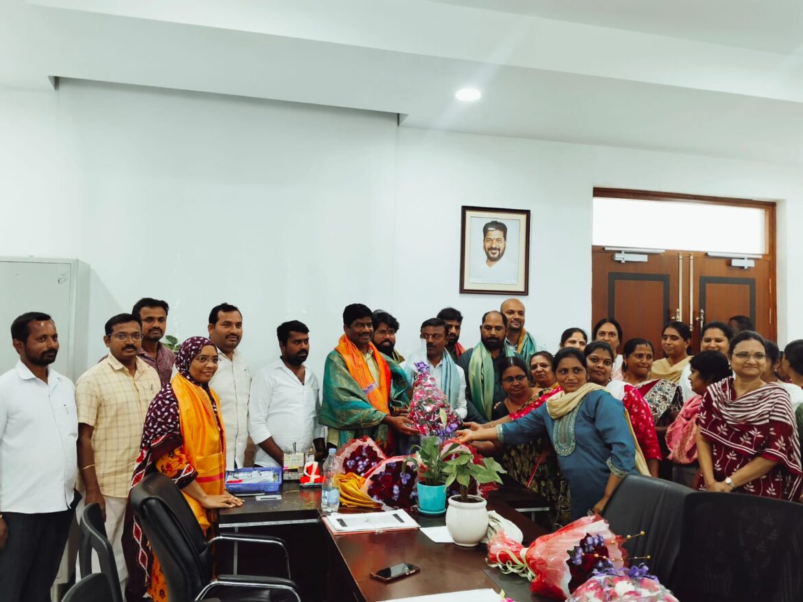 సచివాలయ అవుట్ సోర్సింగ్ ఉద్యోగుల నూతన కమిటీ ... అభినందించిన పలువురు
