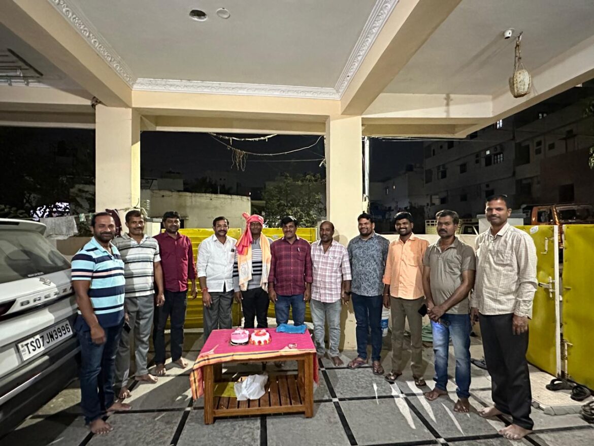 ఘనంగా శోభన్ గౌడ్ జన్మదిన జన్మదిన
