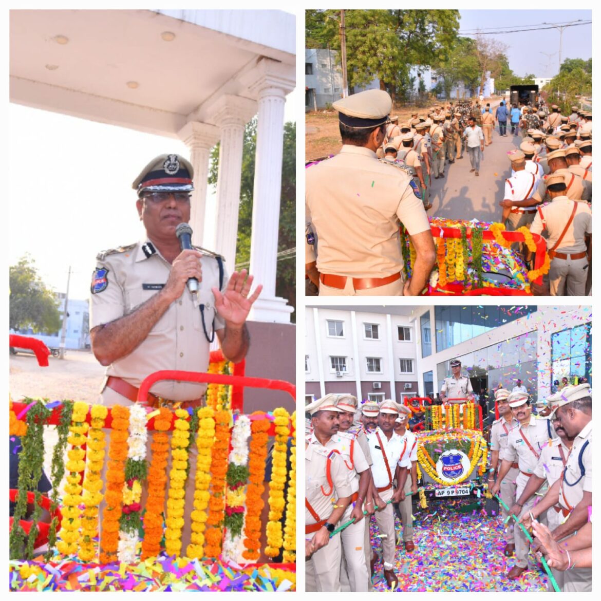 ఎం.శ్రీనివాస్ ఐజి కి ఘనంగా వీడ్కోలు
