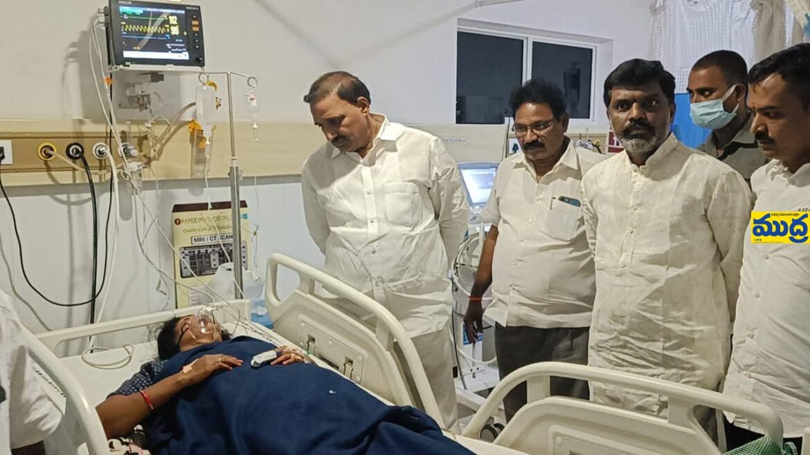 కల్లు బాధితులను పరామర్శించిన అరికపూడి అరికపూడి
