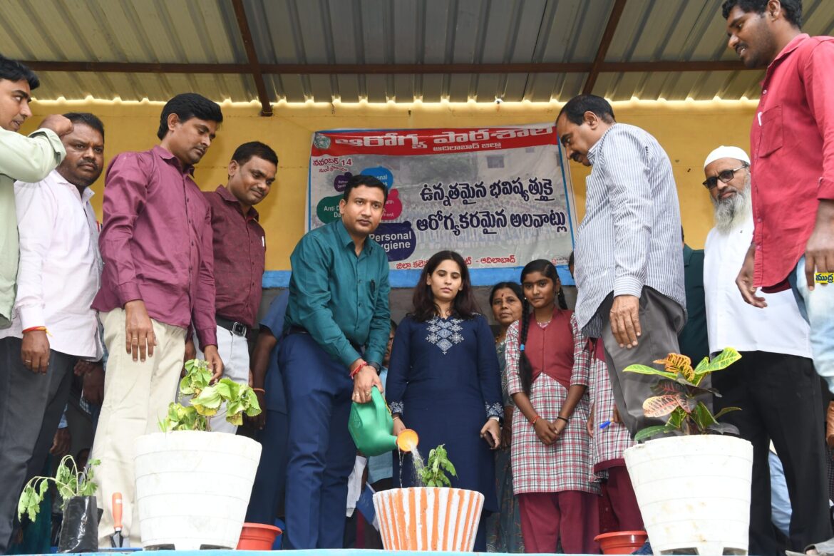 వన మహోత్సవంలో అందరూ భాగావ్వాములు భాగావ్వాములు
